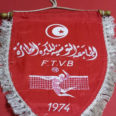 Fanion Volei (protocol) - Federatia de VOLEI din TURCIA (1974)
