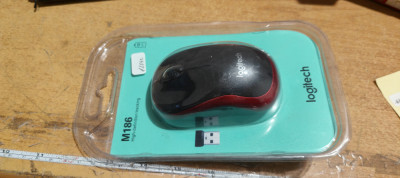 Mouse Logitech M186 #A5542 foto