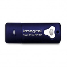 Memorie USB Integral Crypto Dual 8GB USB 3.0 Fips 197 foto
