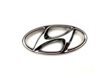 Emblema grila radiator Hyundai I20, 10.2014-, montare fata, OEM/OES