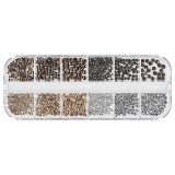 Cumpara ieftin Strasuri Unghii LUXORISE, Crystal Look, 12 modele