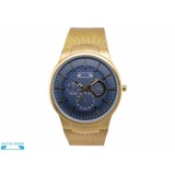 Ceas Barbatesc Matteo Ferari Gold/Blue Elegant II