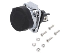 Conector circular soclu 28mm 2-PIN aurit