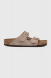 Birkenstock papuci Arizona VL 0051461 bărbați, culoarea bej 0051461-sand