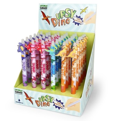 Pix care se sterge cu snap, Upsy Dino, 4 modele (36 buc/display) foto