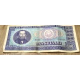 (BNK B) Romania bancnota 100 lei 1966 e0100