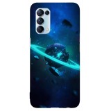 Husa compatibila cu Oppo A53 model Collapsing Star, Silicon, TPU, Viceversa, Transparent, Carcasa