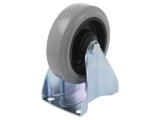 Roată de transport rigidă 150kg 125mm gumă