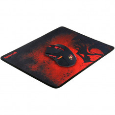 Kit mouse si mousepad Redragon M601 Black foto