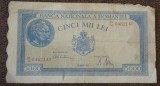 5000 lei, 20 martie 1945, Romania