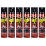 6 x Raid, spray anti-insecte taratoare, Gandaci, 6 x 400ml