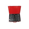 Trusa Tarozi Filiere 110 piese Kraft&amp;Dele KD10250 M2-M18 Otel Calit, Carcasa Metalica
