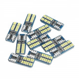 Set 10 Buc Led Auto Canbus T10 Cu 24 Smd 3014 12V T10-3014-24SMD 470843, General