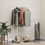 vidaXL Suport pentru H&acirc;rtie Simplu Alb 80 x 53 x 156 cm 42021355