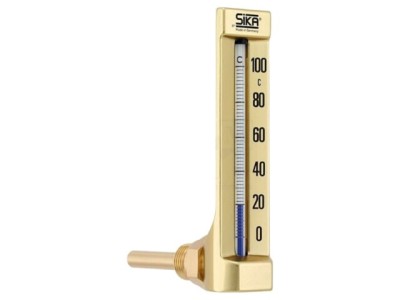 Termometru SIKA 100mm pentru lichide și gaze cod 2924161110021 foto