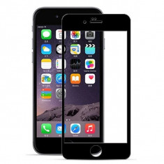 Geam Protectie Display iPhone 6 Plus Acoperire Completa Negru foto