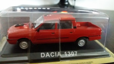 macheta dacia 1307 deagostini masini de legenda romania - 1/43, noua. foto