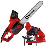 Einhell GH-EC 1835 + GC-CS 85 E - Drujba electrica 1800 W 35 cm 13.5 m/s + Masina de ascutit lanturi 85 W 108x23x3.2 mm