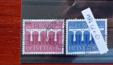 TS21 - Timbre serie CCCP - Elvetia - Helvetia 1984, Stampilat