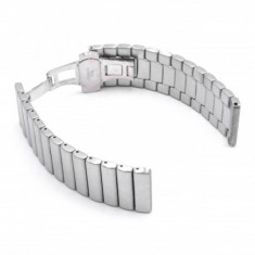 Armband edelstahl silber pentru fitbit versa u.a, , foto