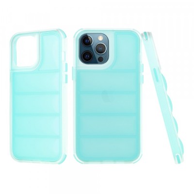 Husa pentru Apple iPhone 12 Pro Max, Techsuit, Wave Shield, Turcoaz foto