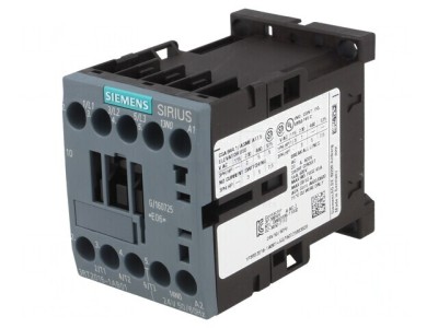 Contactor 3P 9A 24VAC NO x3 Auxiliare NO foto