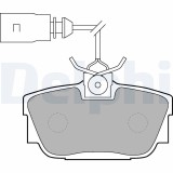 DELPHI LP1541 set placute frana,frana disc