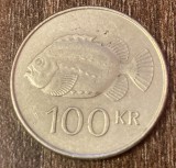 C50 - Moneda foarte veche - Islanda - 100 coroane / kronur - 2007