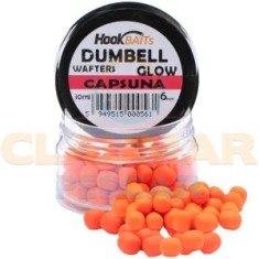 Critic Echilibrat Hook Baits Dumbell Wafters Glow, Capsuna, 6mm, 30ml foto