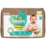 Scutece Pampers Harmonie, Nou-nascut 1, 2-5 kg, Pachet Value, 35 buc