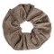 Elastic Păr, Ribbed, Catifelat, Culoare Maro