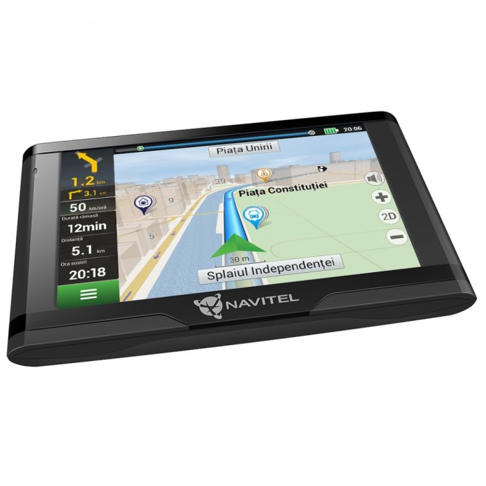 Sistem de navigatie GPS Navitel E500, ecran 5" harti FULL EU cu actualizare lifetime pentru 47 harti offline si suport de fixare magnetic Sistem de navigatie GPS Navitel E500, ecran 5" harti FULL EU cu actualizare lifetime pentru 47 harti offline si suport de fixare magnetic