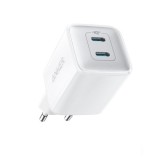 Incarcator retea Anker, 521 Nano Pro, 40W, PowerIQ 3.0, 2 x USB-C, alb, &amp;quot;A2038G21&amp;quot; (timbru verde 0.18 lei) - 0194644089566