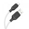 Cablu Date si Incarcare USB-A - microUSB HOCO X90, 18W, 1m, Alb