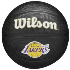 Mingi de baschet Wilson Team Tribute Los Angeles Lakers Mini Ball WZ4017601XB negru