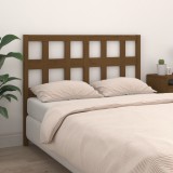 VidaXL Tăblie de pat, maro miere, 205,5x4x100 cm, lemn masiv de pin