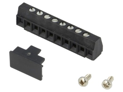 Conector PCB 90&amp;deg; 3,81mm 8A foto