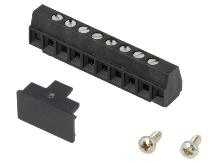 Conector PCB 90&deg; 3,81mm 8A