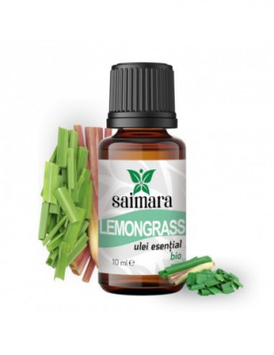 Ulei esential de Lemongrass, 10ml - Saimara foto