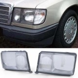 Pereche de difuzor pentru lentile de far stanga si dreapta, potrivita pentru Mercedes W124 89-93 Performance AutoTuning