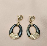CERCEI VINTAGE TIP DANGLE DIN METAL AURIU