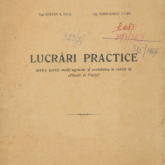 "Lucrari practice pentru scolile agricole si zootehnice. Curs: Pasuni si Finete"