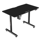 Birou Pomona 110 x 60 x 72-117 cm inaltime reglabila negru efect carbon [pro.tec] HausGarden Leisure