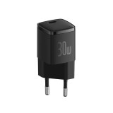 INCARCATOR retea Baseus Cube Pro, Quick Charge 30W, 1 x USB Type-C 5V/3A, negru &quot;CCXF000301&quot; (timbru verde 0.18 lei) - 6932172628666