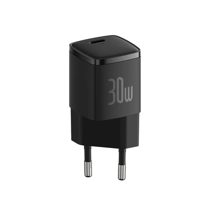 INCARCATOR retea Baseus Cube Pro, Quick Charge 30W, 1 x USB Type-C 5V/3A, negru &quot;CCXF000301&quot; (timbru verde 0.18 lei) - 6932172628666