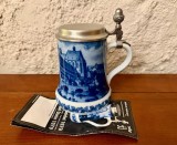 HALBA DIN PORTELAN- COLECTIA "GERMAN CHATEAUS AND CASTLES"- "THE CASTLE OF MARBURG" 1979 H10,5CM