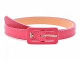 Curea GRYXX fucsia, FG1, din piele naturala