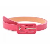 Curea GRYXX fucsia, FG1, din piele naturala