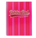 Caiet cu Spirala Pukka Pad Vogue A4, 200 Pagini Dictando, Roz