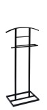 Cumpara ieftin Suport haine fier negru 45 x 25 x 100 cm